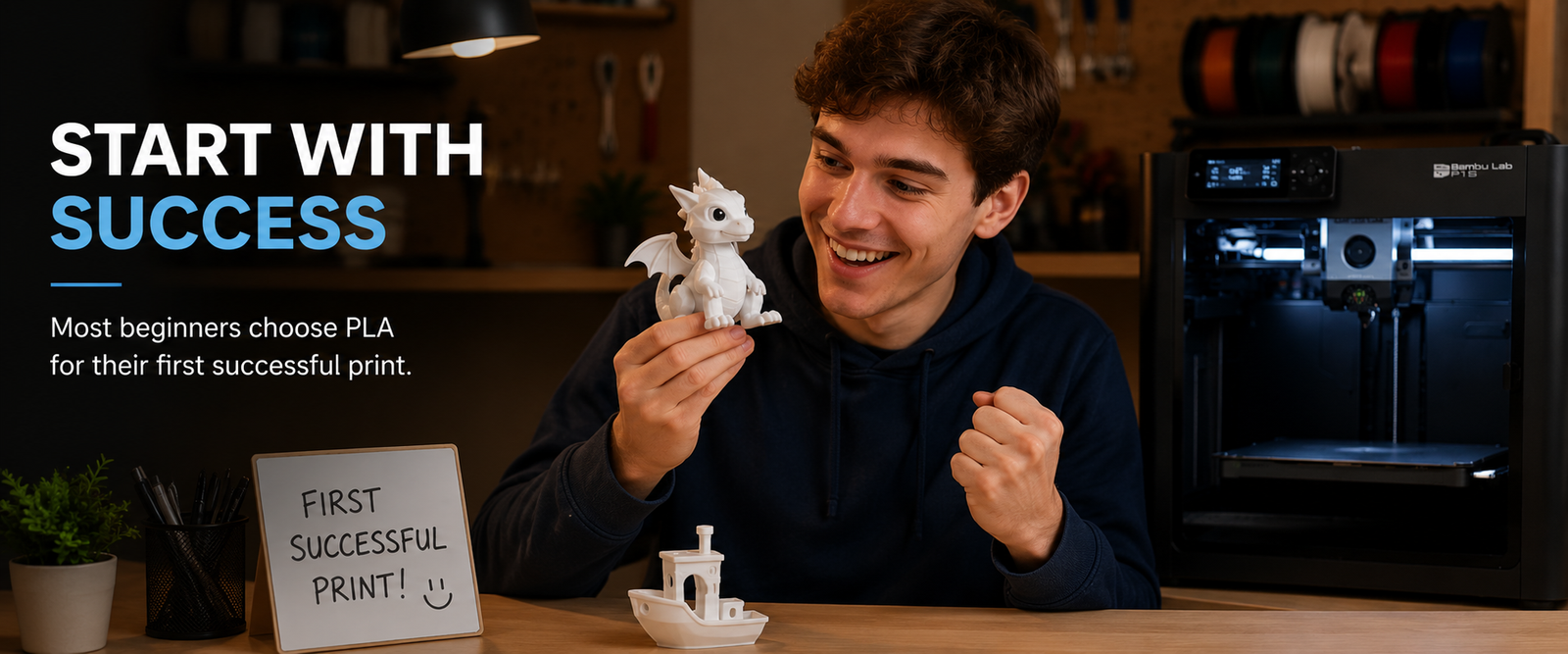 Jahora-Beginners Start with PLA